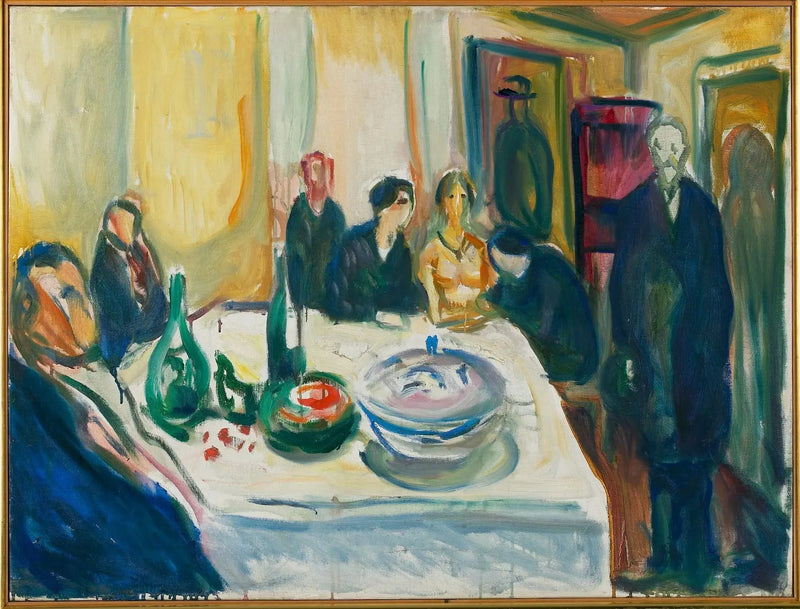The Marriage of the Bohemian - Edvard Munch