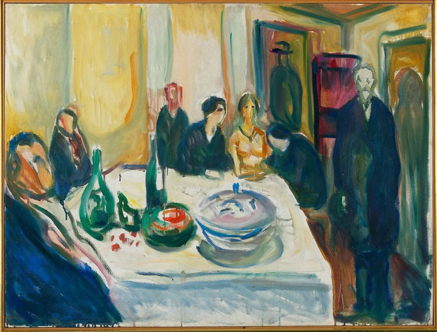 The Marriage of the Bohemian - Edvard Munch
