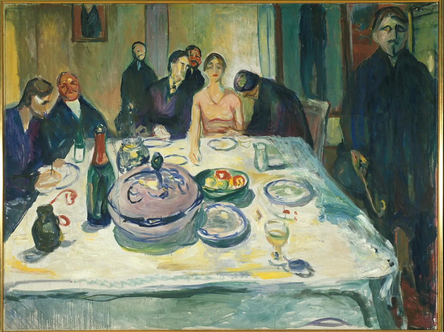 The Marriage of the Bohemian - Edvard Munch