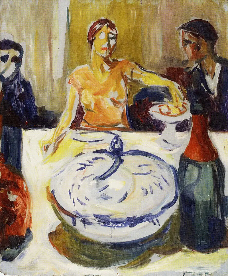 The Marriage of the Bohemian - Edvard Munch