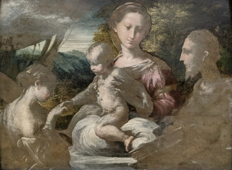 The Mystic Marriage of Saint Catherine - Parmigianino