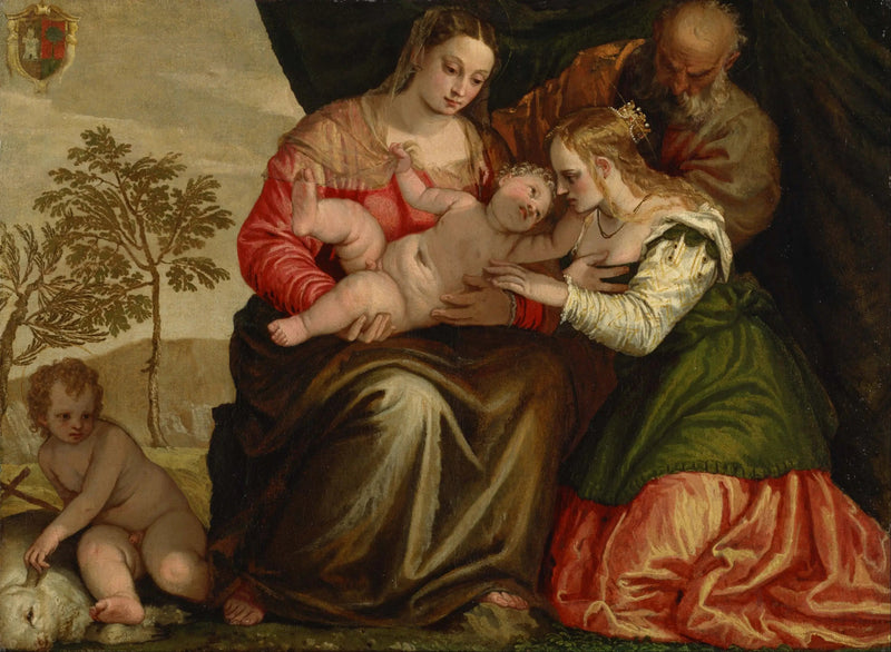 The Mystic Marriage of Saint Catherine. - Paul Véronèse