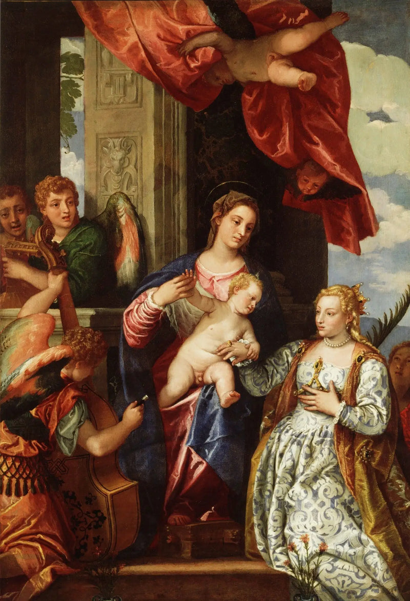 The Mystic Marriage of Saint Catherine - Paul Véronèse