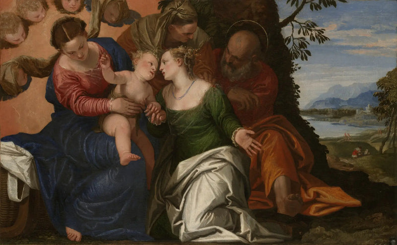 The Mystic Marriage of Saint Catherine - Paul Véronèse