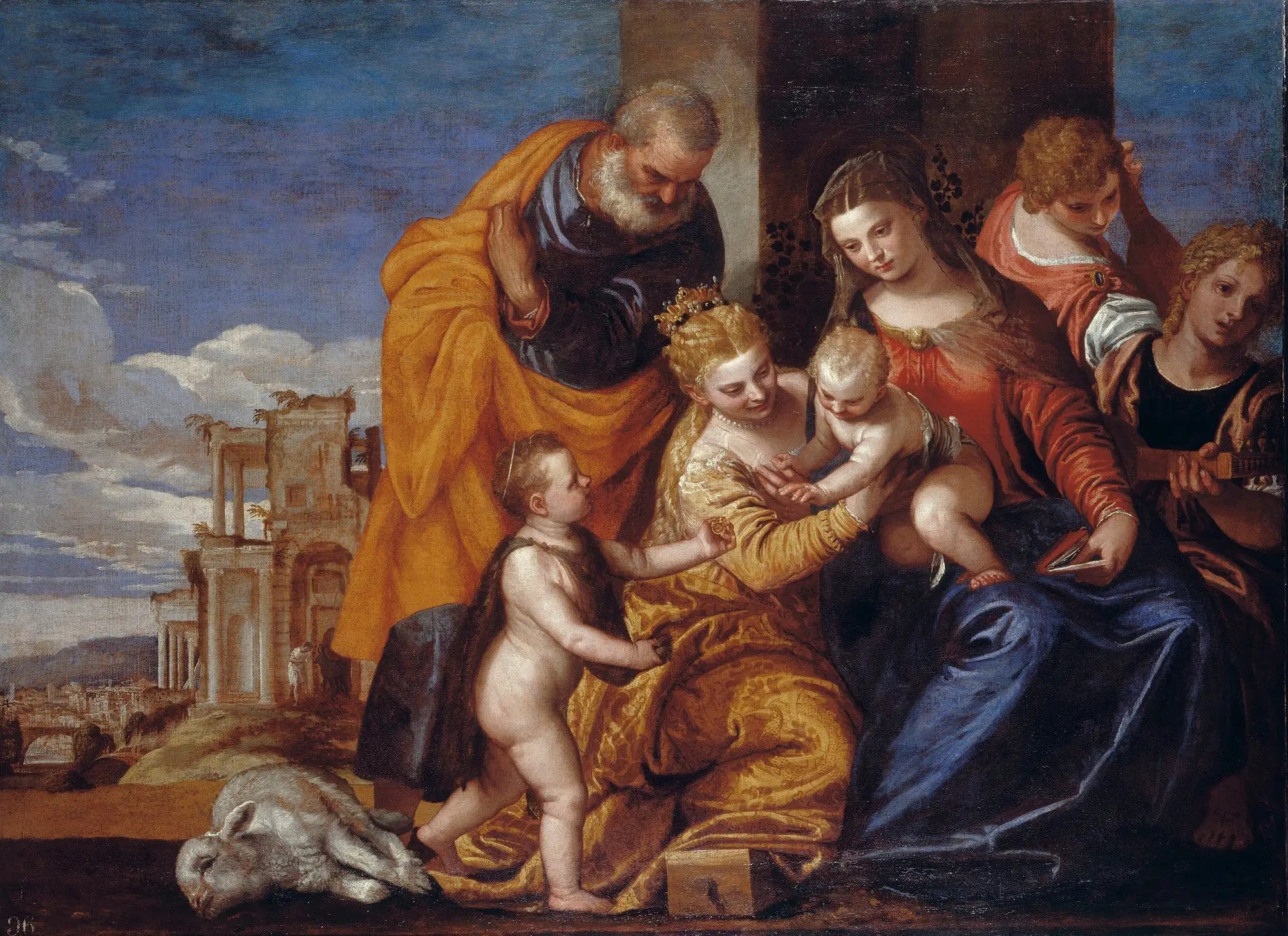 Le Mariage mystique de Sainte Catherine. - Paul Véronèse - Alpha Reproduction