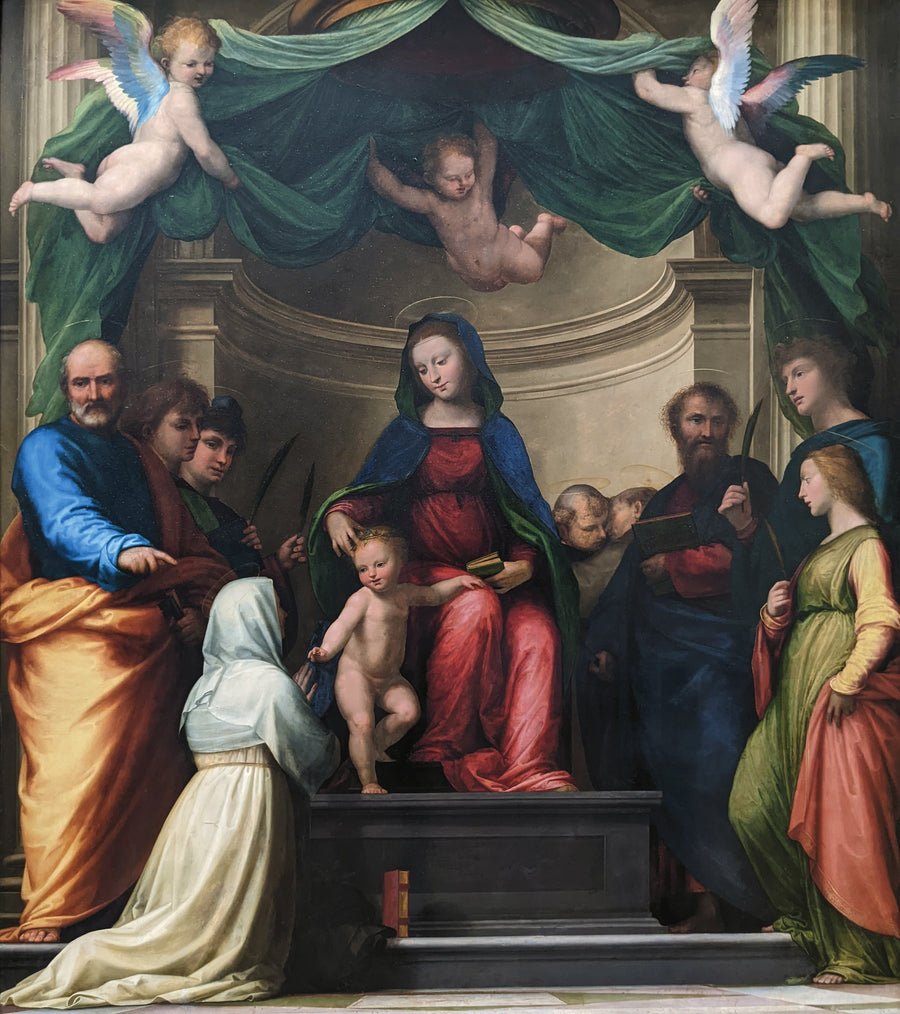 The Mystic Marriage of Saint Catherine of Siena - Fra Bartolomeo