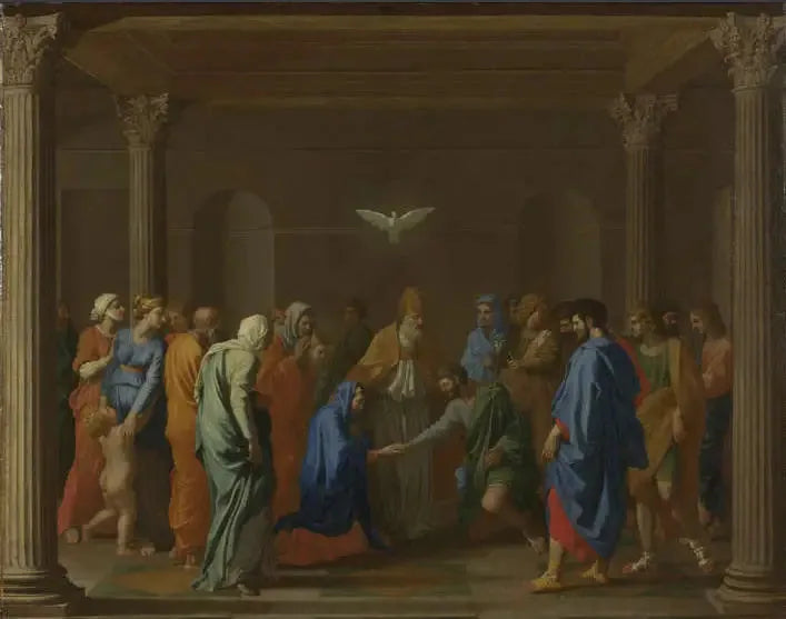 The Marriage - Nicolas Poussin