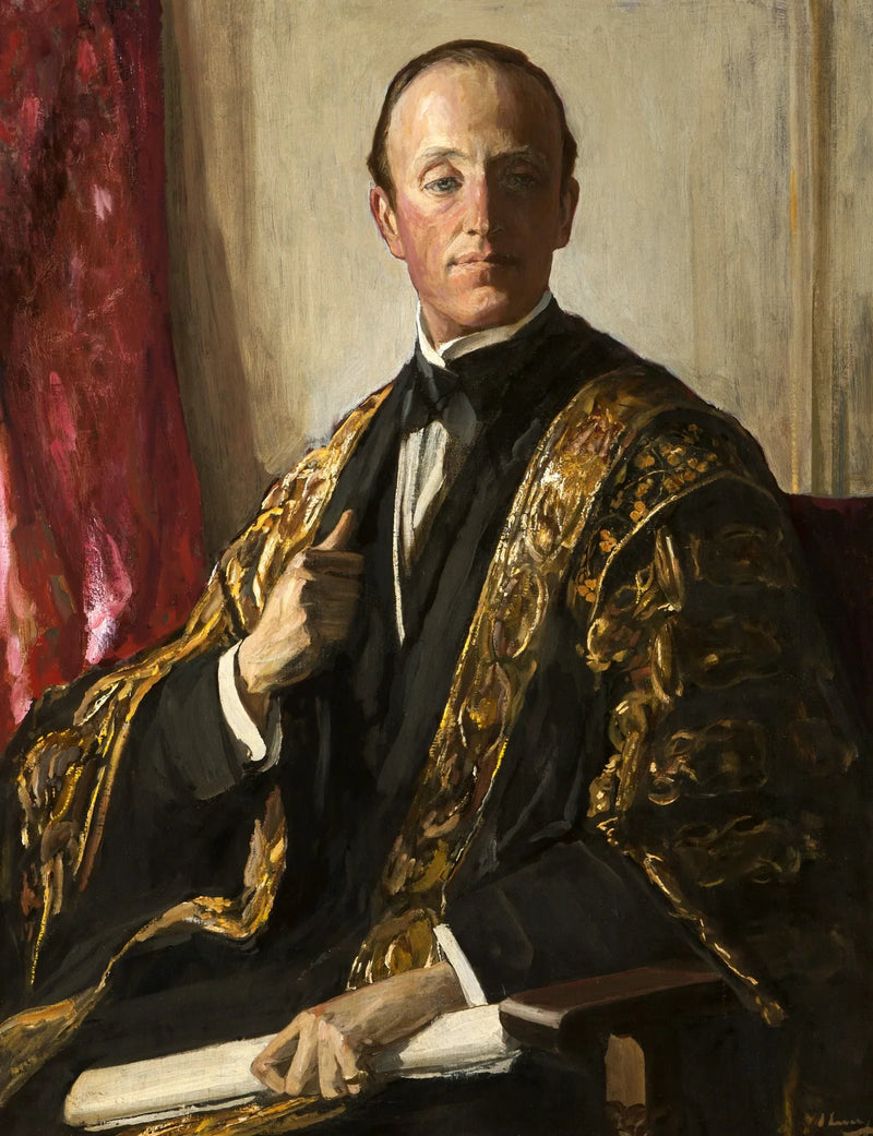 The Marquess of Londonderry (1878-1949), KG, Chancellor of Queen's University Belfast - John Lavery