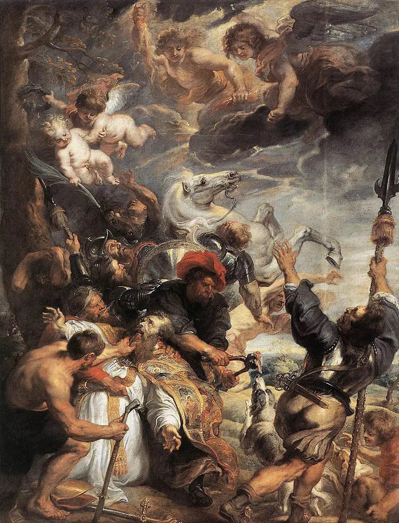 The Martyrdom of Saint-Liévin - Peter Paul Rubens