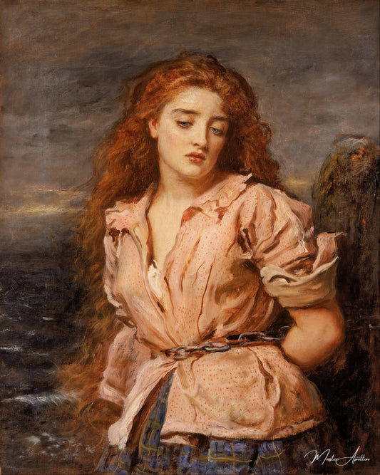 Le martyr de Solway - John Everett Millais - Reproductions de tableaux et peintures haut de gamme