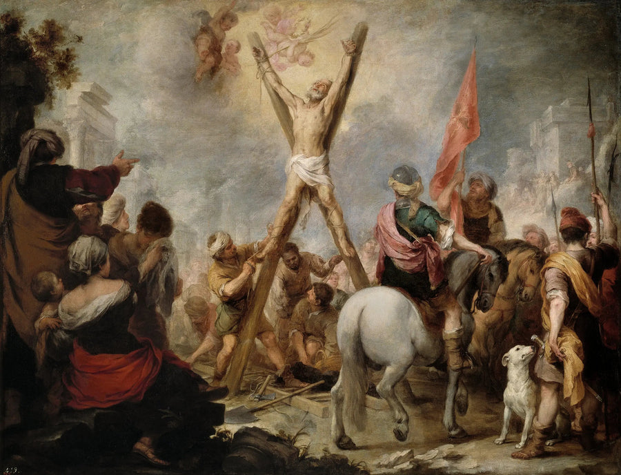 The Martyrdom of Saint Andrew - Bartolomé Esteban Murillo