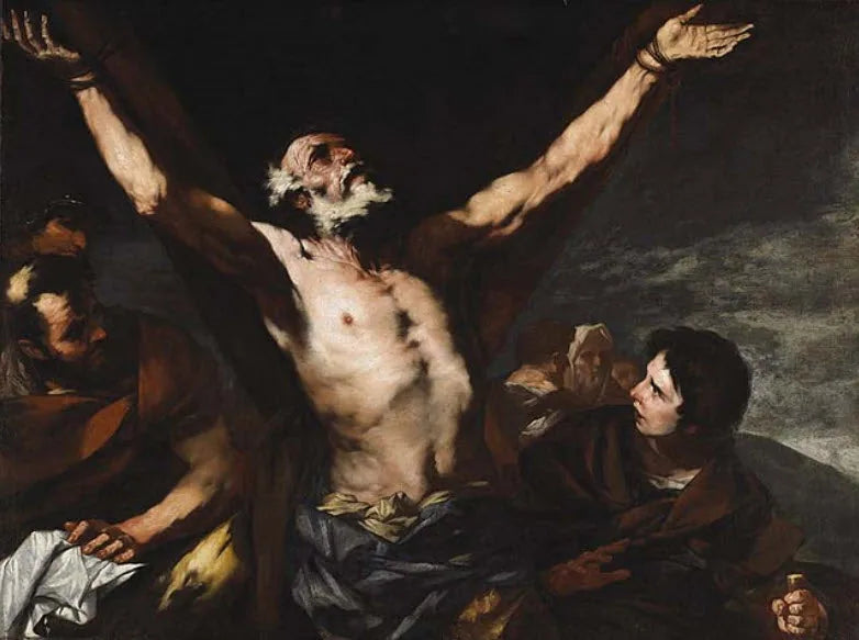 The Martyrdom of Saint Andrew - Luca Giordano
