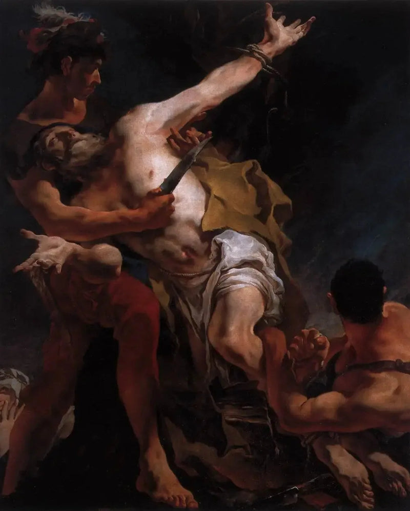 The Martyrdom of Saint Bartholomew - Giovanni Battista Tiepolo