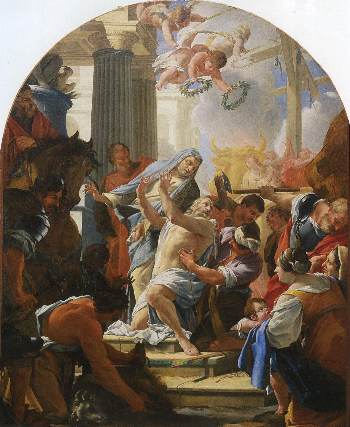 Le Martyre de saint Eustache - Simon Vouet - Alpha Reproduction