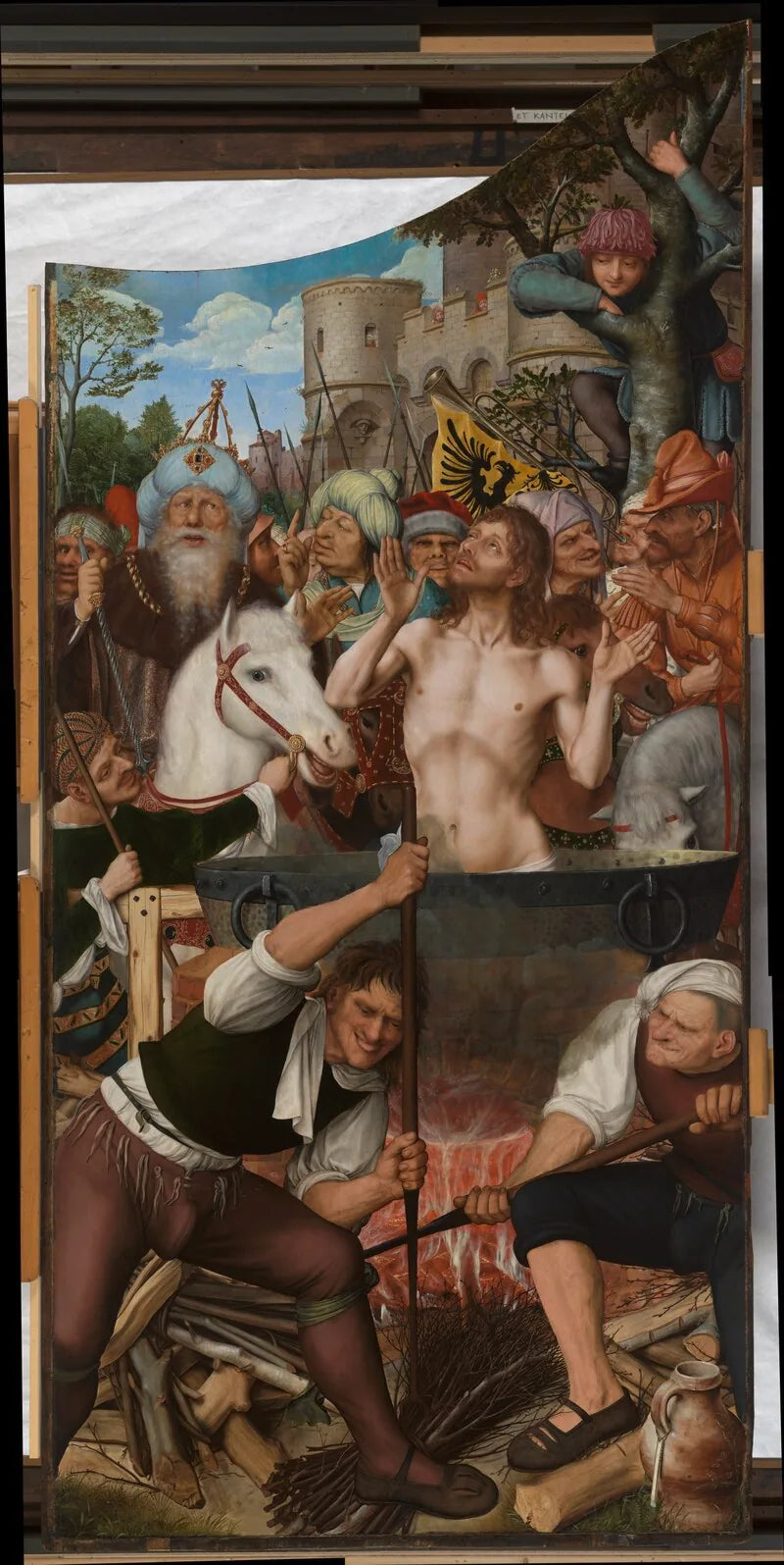 The Martyrdom of Saint John - Quentin Metsys