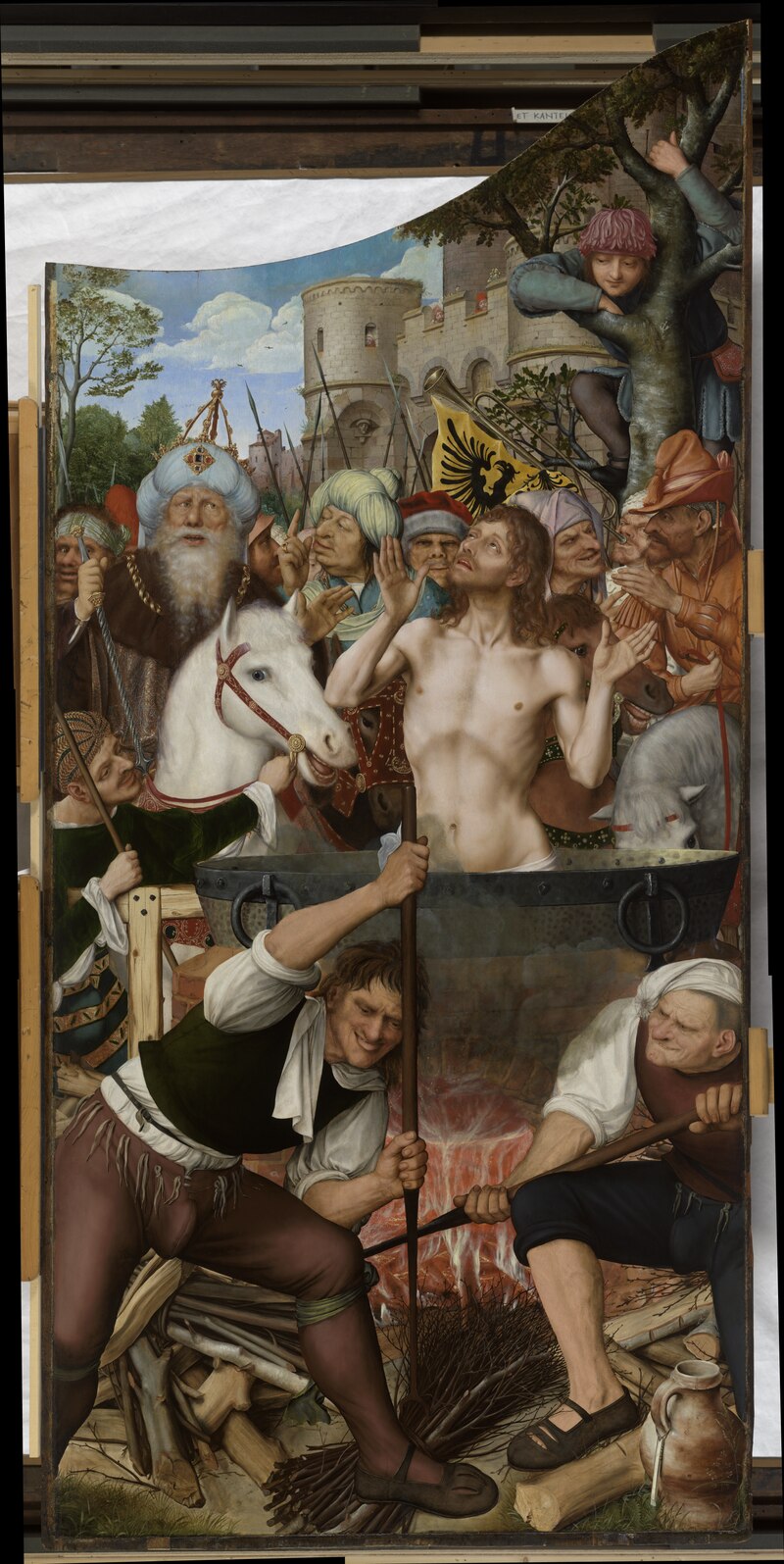 The Martyrdom of Saint John - Quentin Metsys