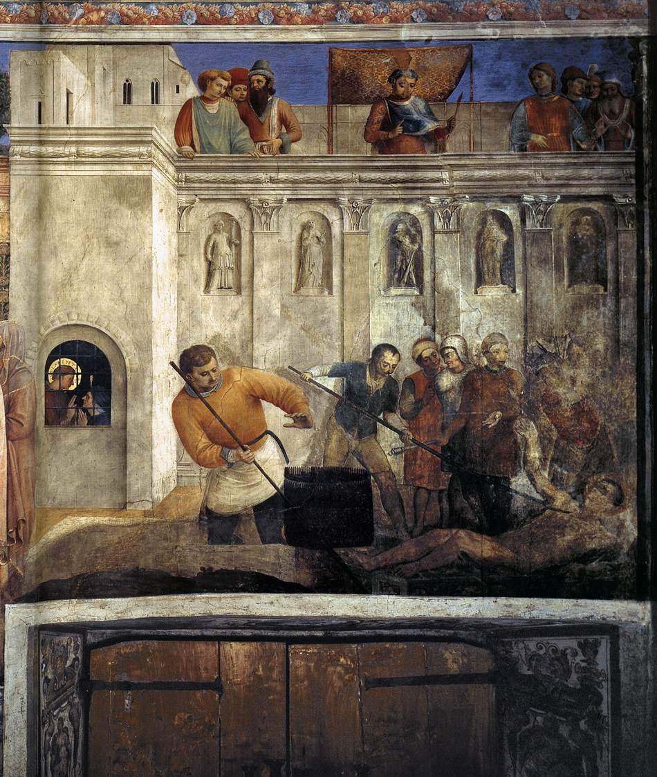 The Martyrdom of Saint Lawrence - Fra Angelico