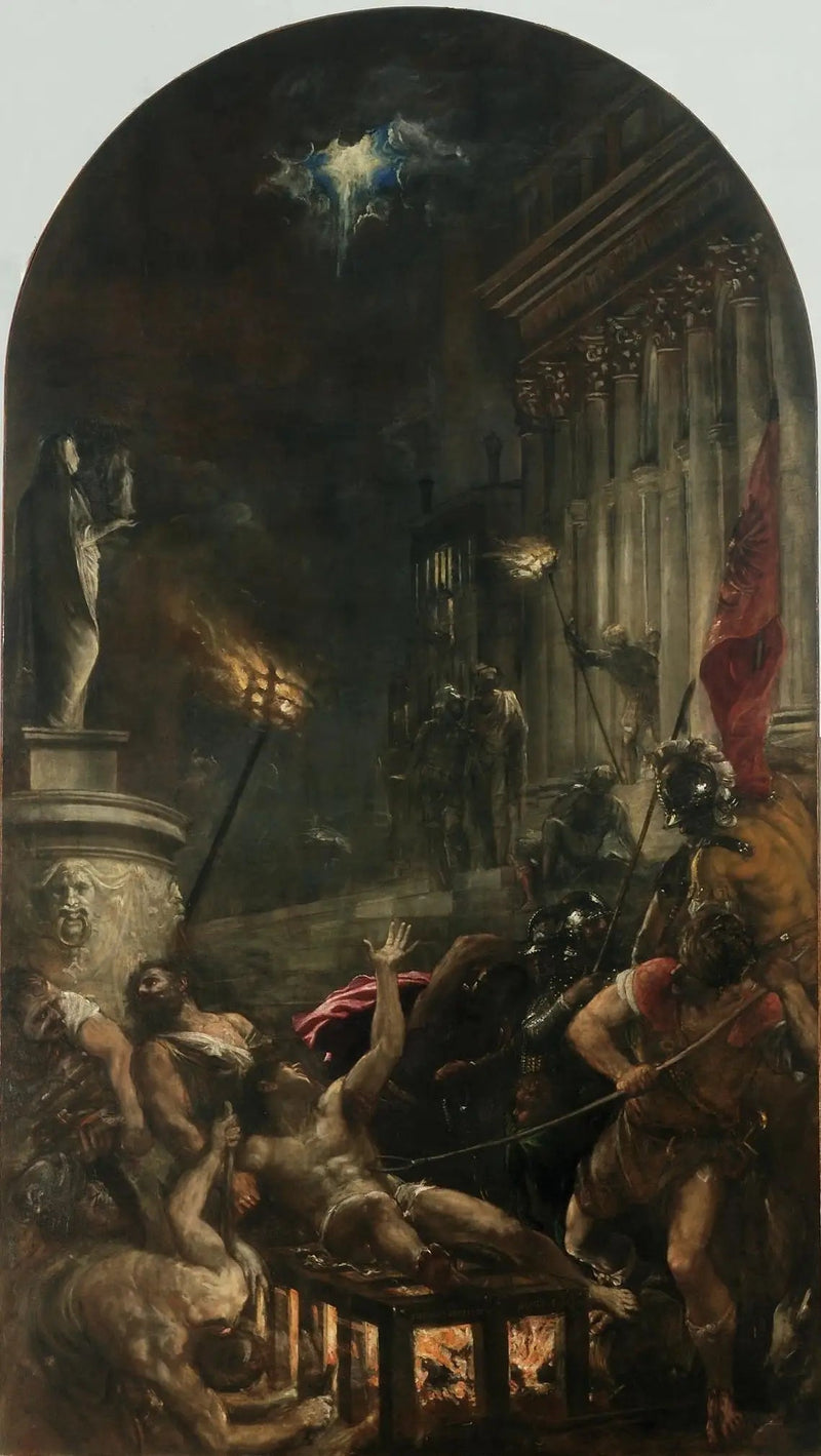 The Martyrdom of Saint Lawrence - Titian