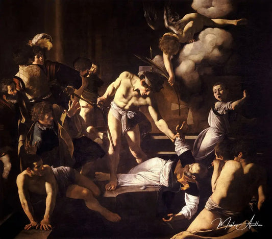 Le martyre de saint Matthieu - Le Caravage Reproductions de tableaux à la peinture à l’huile