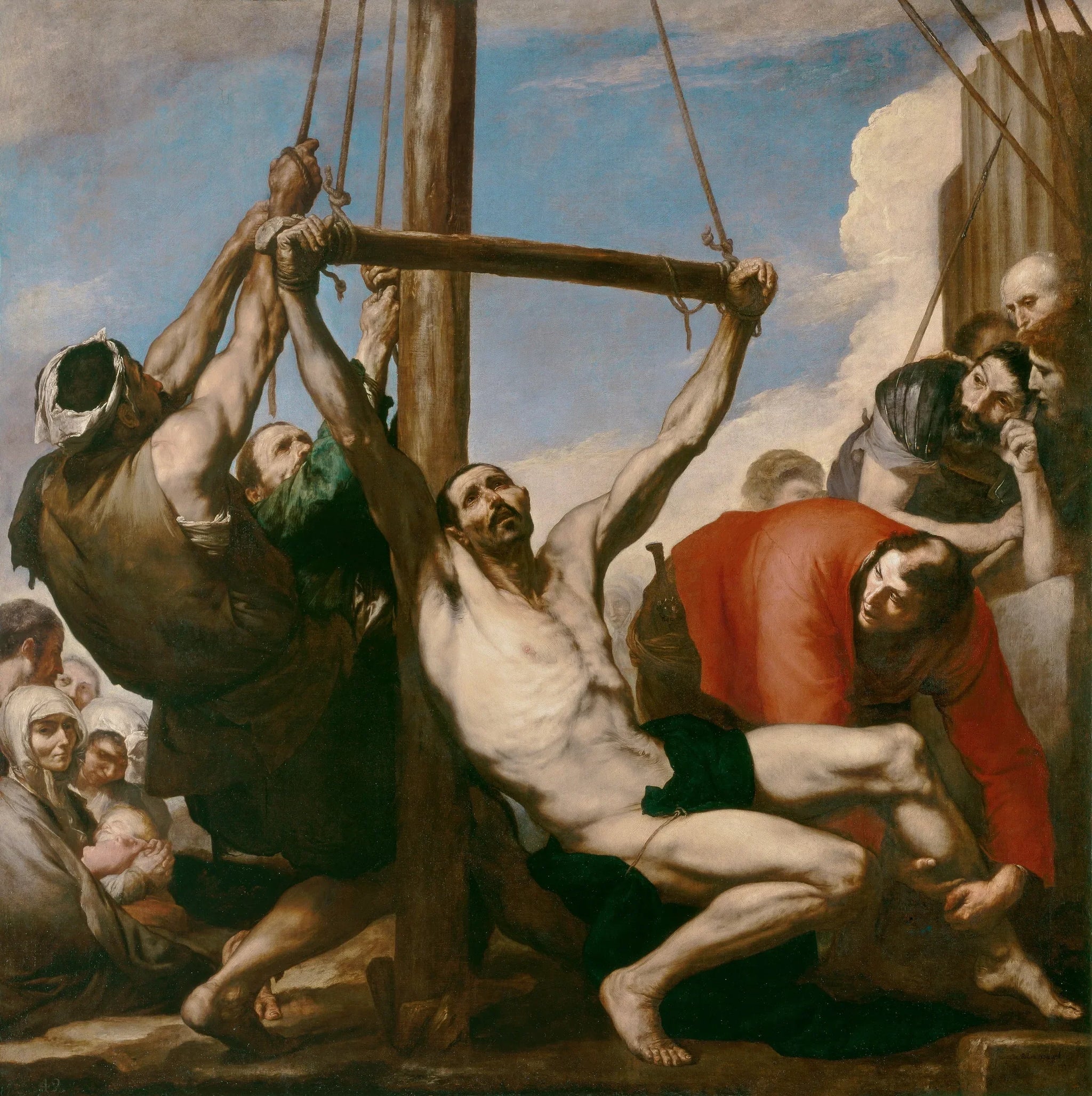 Le Martyre de saint Philippe - Jusepe de Ribera image 1 reproduction de peinture à l’huile