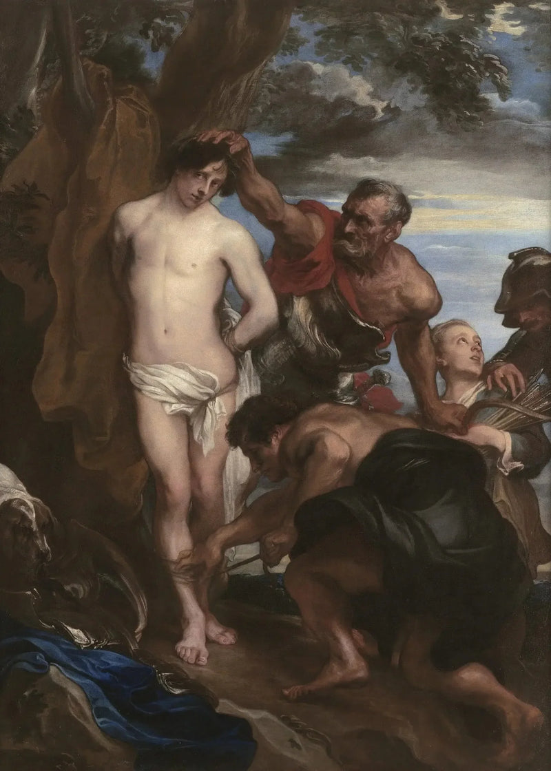 The Martyrdom of Saint Sebastian. - Antoine van Dyck