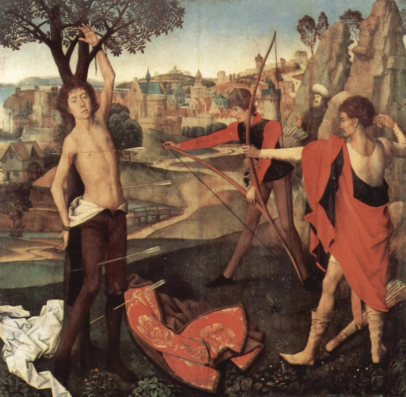 The Martyrdom of Saint Sebastian - Hans Memling