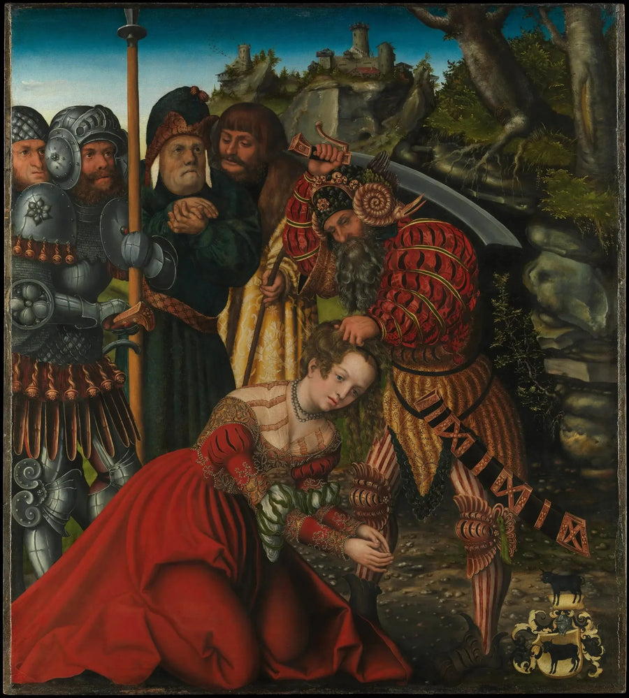 The Martyrdom of Saint Barbara - Lucas Cranach the Elder