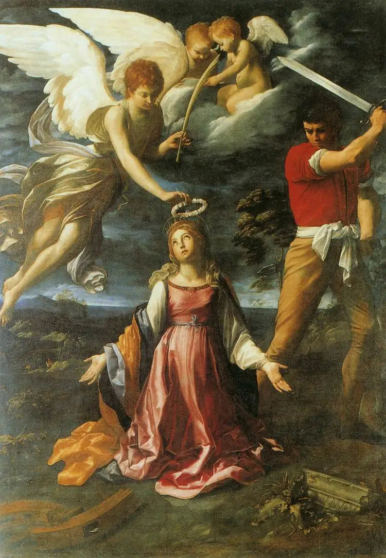The Martyrdom of Saint Catherine of Alexandria - Guido Reni
