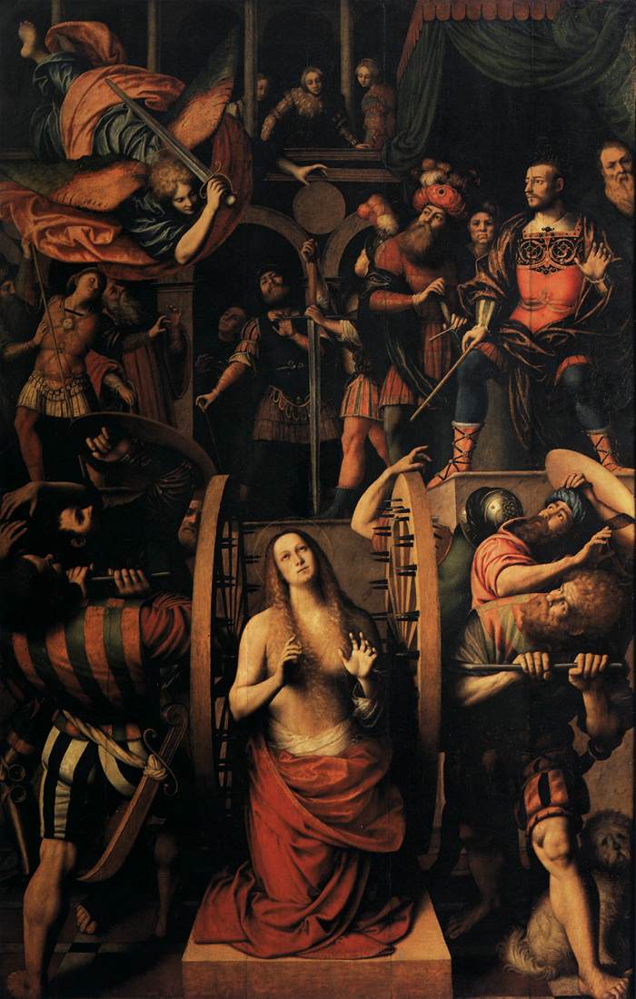 The Martyrdom of Saint Catherine - Gaudenzio Ferrari