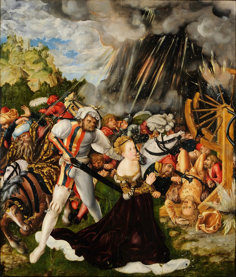 The Martyrdom of Saint Catherine - Lucas Cranach the Elder