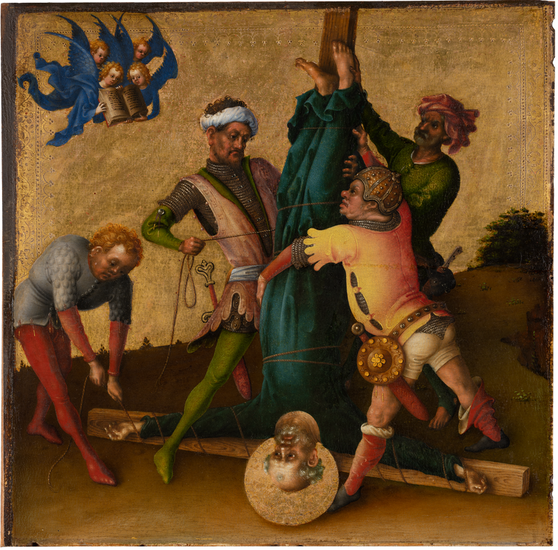 The Martyrdom of the Apostles: The Martyrdom of Saint Peter - Stefan Lochner