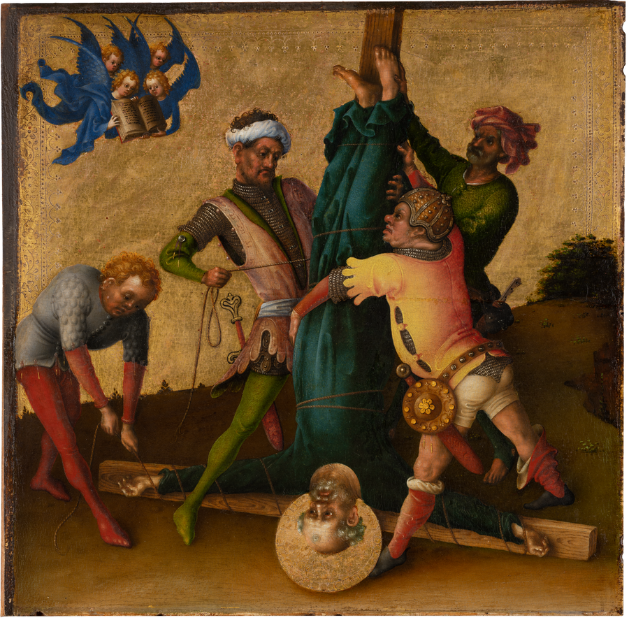The Martyrdom of the Apostles: The Martyrdom of Saint Peter - Stefan Lochner