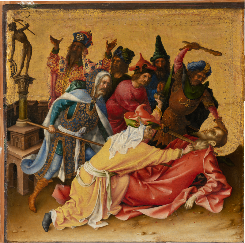 The Martyrdom of the Apostles: The Martyrdom of Saint Thomas - Stefan Lochner