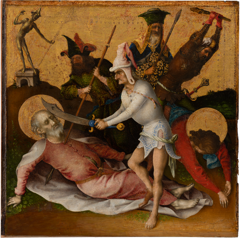 The Martyrdom of the Apostles: the Martyrdom of Saints Simon and Judas - Stefan Lochner