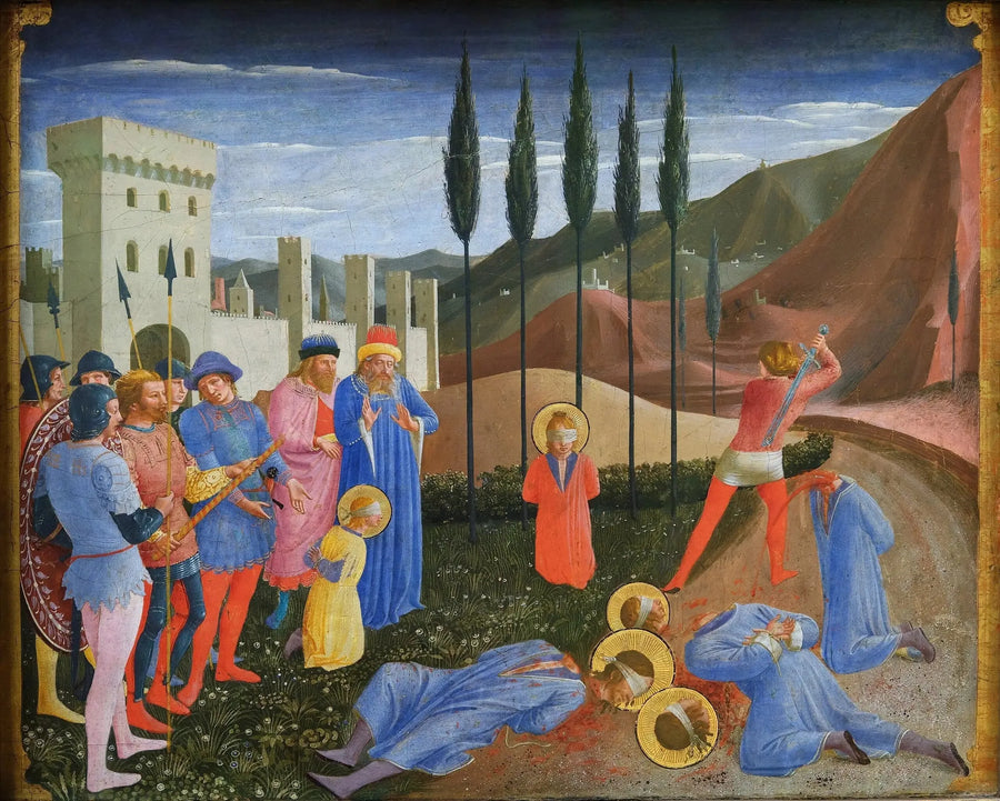 The Martyrdom of Saints Cosmas and Damian - Fra Angelico