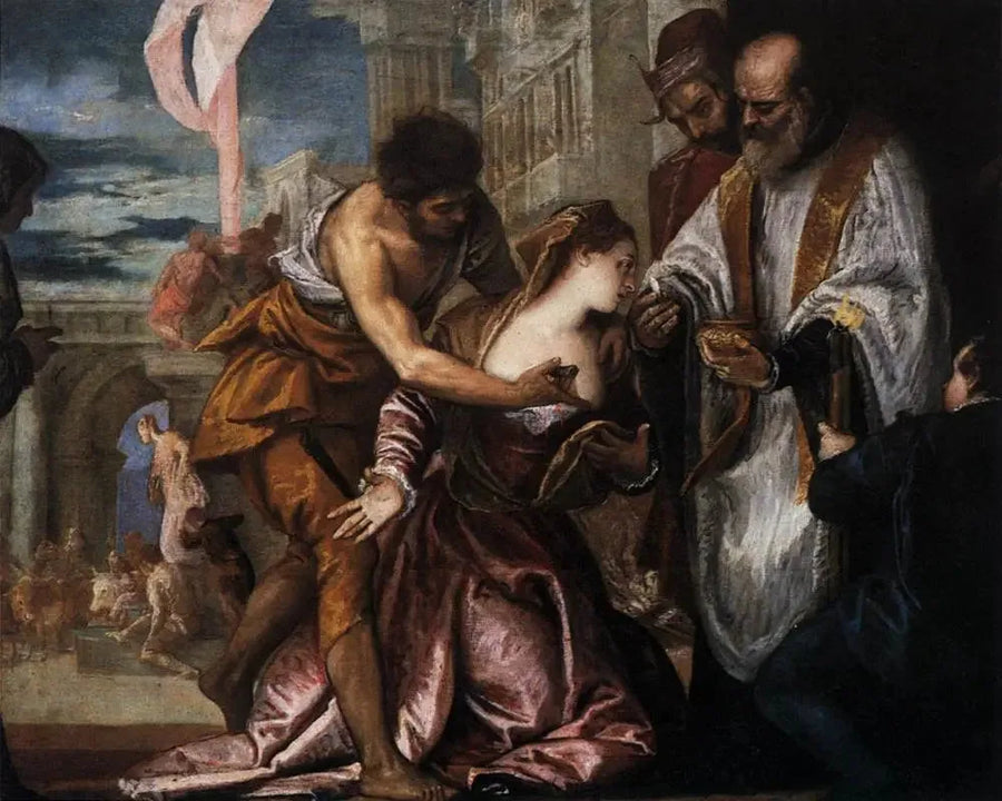 The Martyrdom and the Last Communion of Saint Lucy - Paul Véronèse