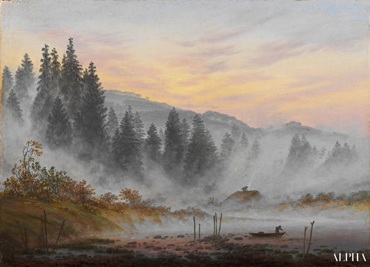 Le Matin - Caspar David Friedrich - Reproductions de tableaux et peintures haut de gamme