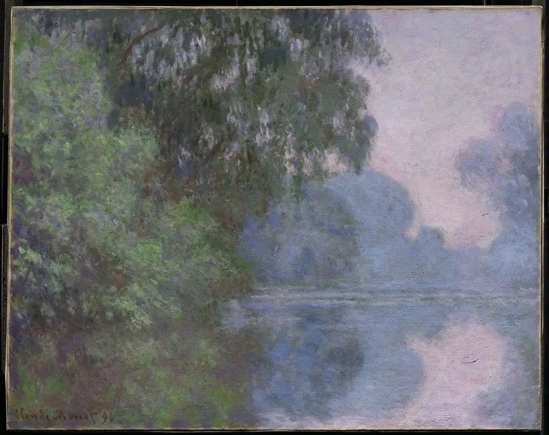 Morning on the Seine, near Giverny - Claude Monet