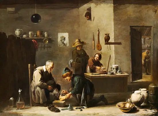The Village Doctor - David Teniers the Younger