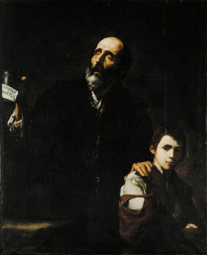 The Blind Beggar and His Boy - Jusepe de Ribera