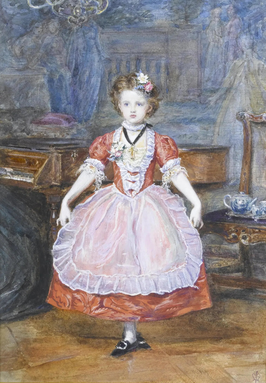 The Minuet - John Everett Millais