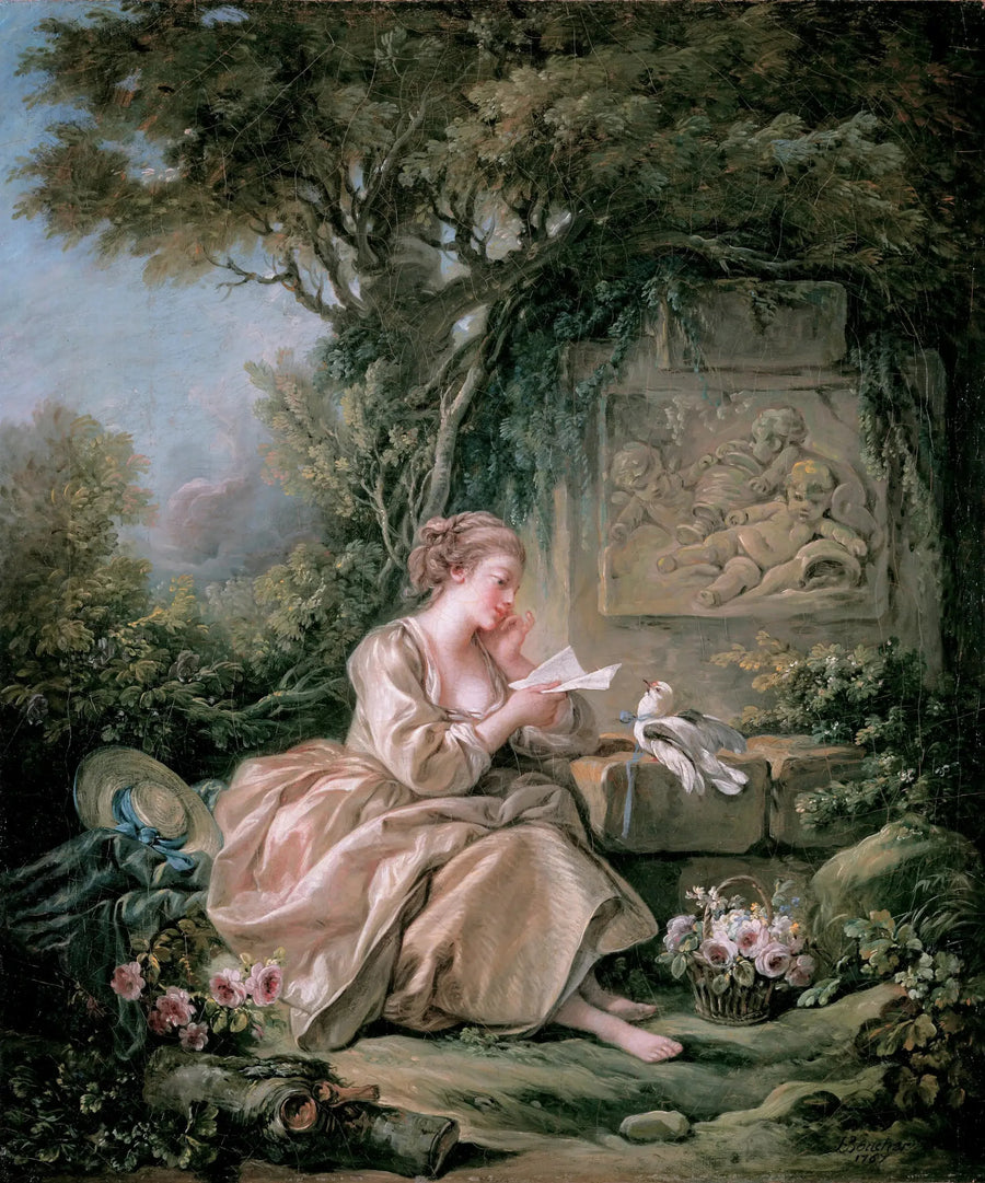 The Discreet Messenger - François Boucher