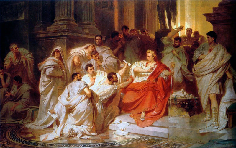 The Murder of Caesar - Karl von Piloty