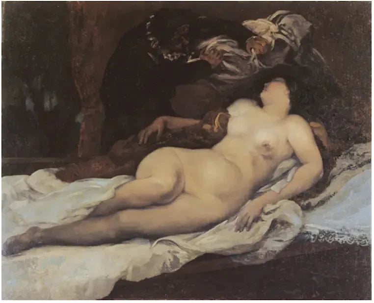 The Murder of Desdemona - Gustave Courbet