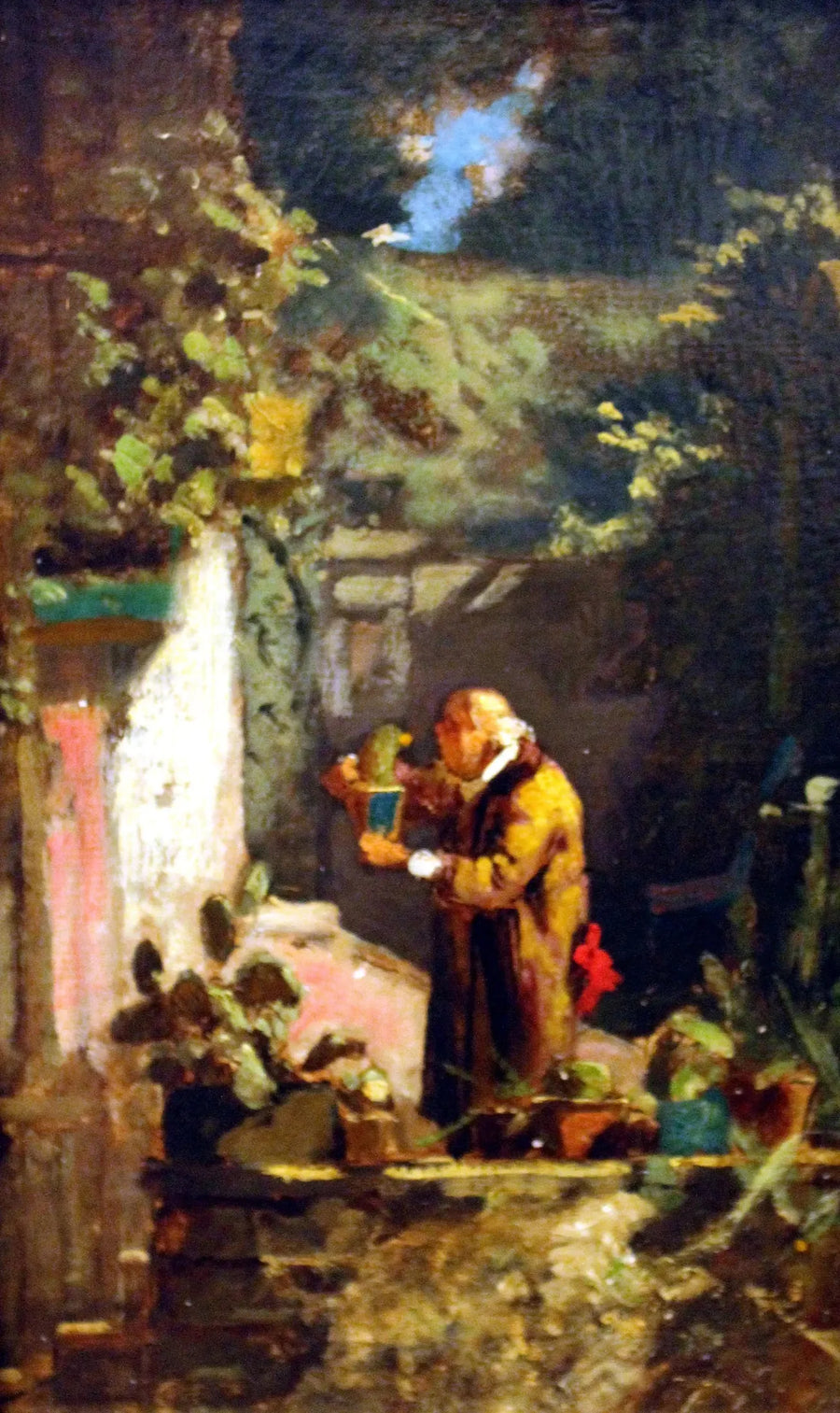 The Minister Caring for His Cacti - Carl Spitzweg