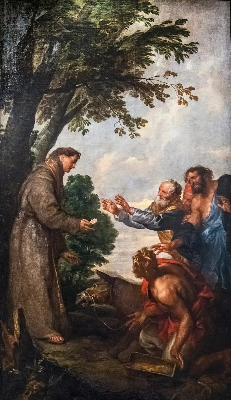 The Miracle of the Mule - Antoine van Dyck