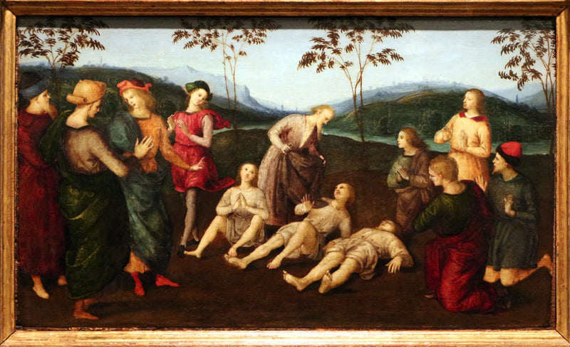 The miracle of Saint Eusebius of Cremona - Raphael Sanzio