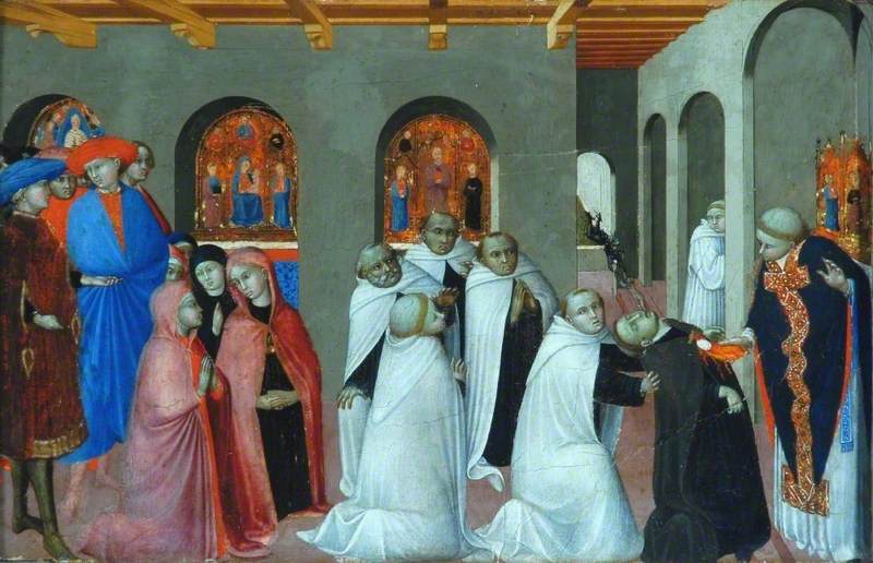The Miracle of the Holy Sacrament - Stefano di Giovanni (Sassetta)