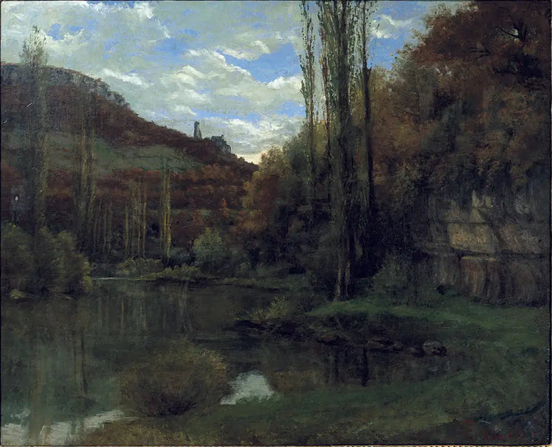 The Mirror of Scey - Gustave Courbet