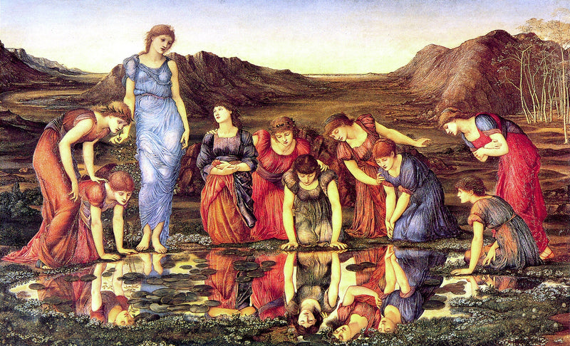 The Mirror of Venus - Edward Burne-Jones